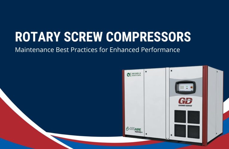 Rotary Screw Compressors Maintenance best practices for enhanced performance